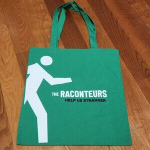 The Raconteurs Help Us Stranger Jack White Record Vinyl Tote Bag